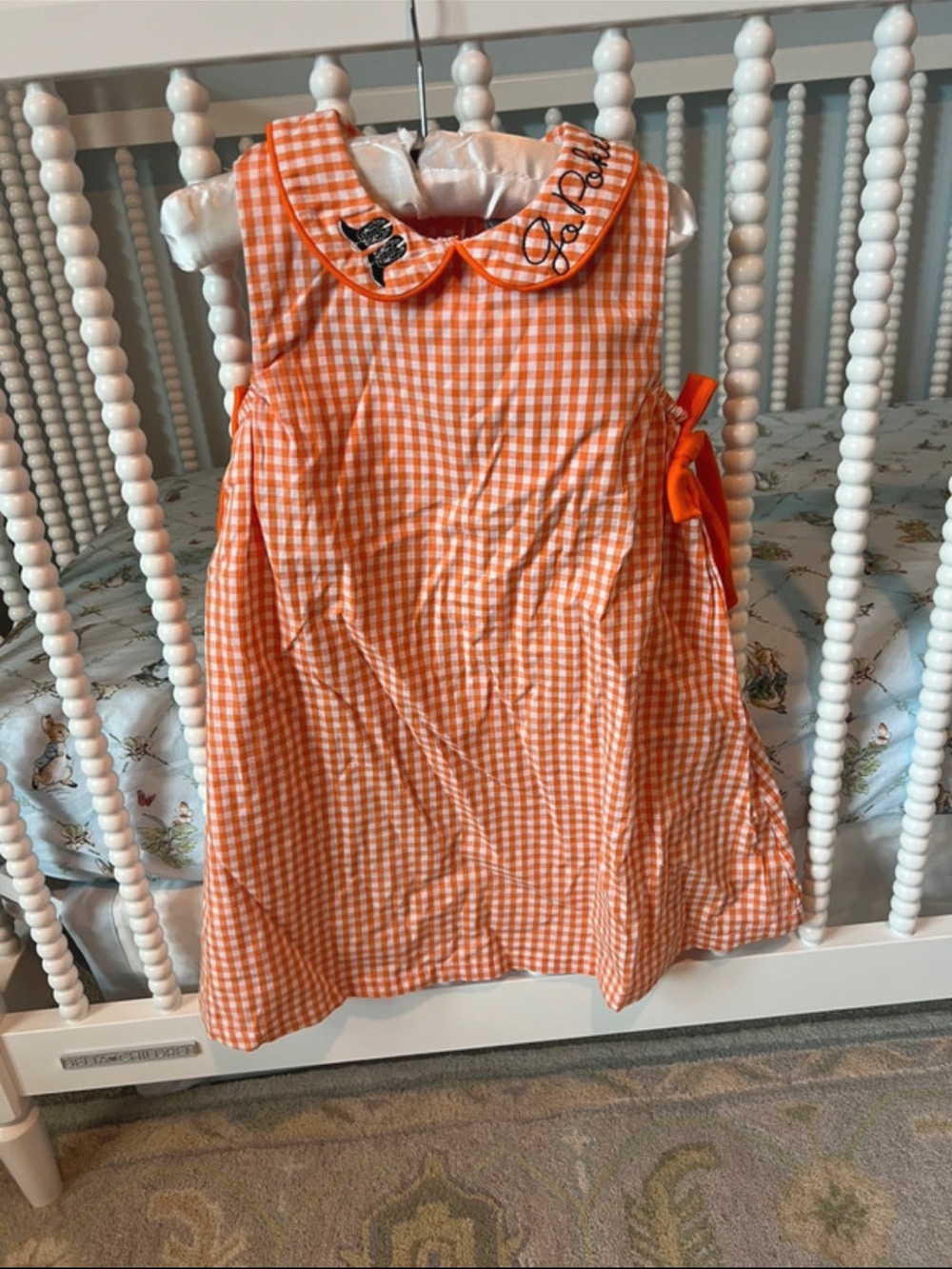 Oklahoma State University embroidery dress Go Pokes
